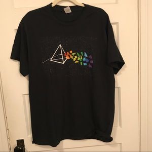 Pink Floyd L Black  Graphic Tee Short Sleeves